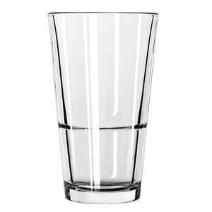 Restaurant Stacking Mixing Glasses, 16oz, Set of 12