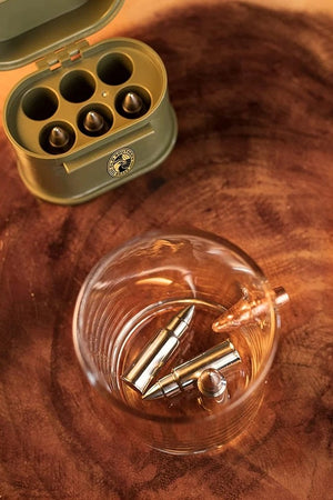 Stainless Steel Bullet Whiskey Drink Chillers